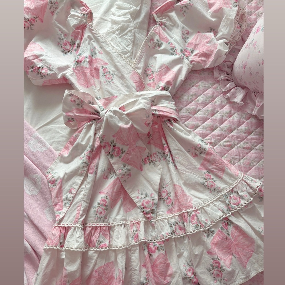 LoveShackFancy vintage Rosa Beaux dress size 2